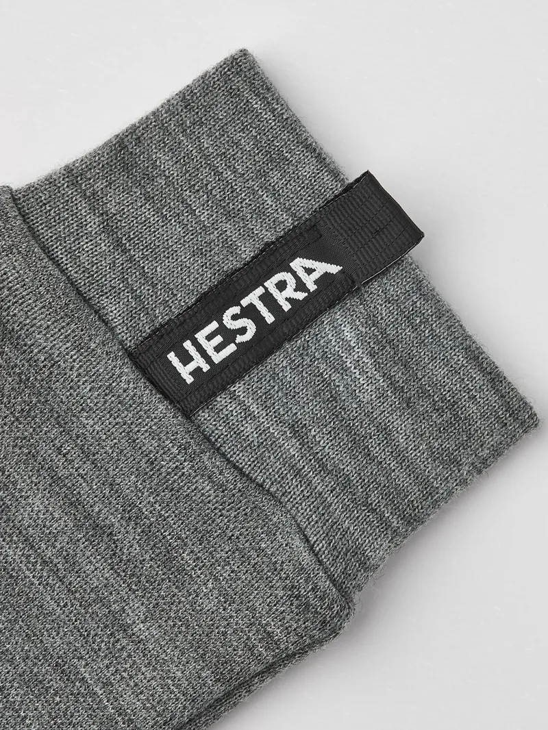 Hestra Heavy Merino Glove in Grey-2